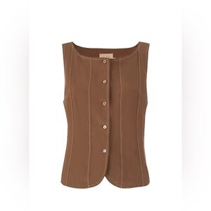 SANCIA
THE KLARA VEST | LAUREL OAK